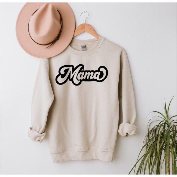 Mom Sweatshirt | Mama Sweatshirt - Picture 1 of 2